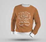 "No Thanks" Multicolour Bold Print Round Neck Full Sleeve Sweatshirt for Men & Women - Image 3