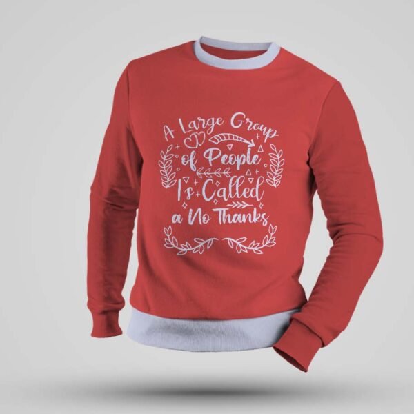 Multicolored "Imma Pray For You" Graphic Full-Sleeve Sweatshirt