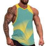 All Printing Men's Full Print Vest - Image 5