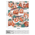 Super Soft Flannel Blanket Multiple Sizes - Image 4