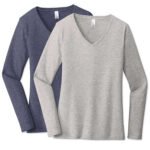 Classic Comfort Long Sleeve V-Neck T-Shirt - Image 2