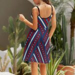 Women's Elegant Suspender Dress - Image 4