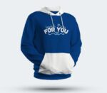 Multicolor Full-Sleeve Hoodie - "Imma Pray For You" Bold Graphic - Image 2