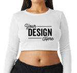 Cozy & Cool Long Sleeve Crop Top - Image 5