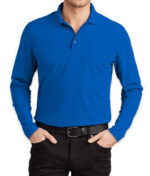 Comfort Classic Long Sleeve Polo Shirt - Image 2
