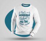 Bold Statement Multicolour Round-Neck Full Sleeve Sweatshirt - Image 2