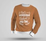 Bold Statement Multicolour Round-Neck Full Sleeve Sweatshirt - Image 3
