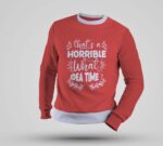 Bold Statement Multicolour Round-Neck Full Sleeve Sweatshirt