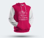 Multicolour Full Sleeve Hoodie - "Spicy Disaster" Graphic Print