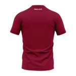 Brown Round Neck T-Shirt - "United and Supportive" Bold Text - Image 2