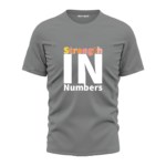 Grey Round Neck T-Shirt - Strength in Numbers Edition