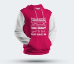 "Your Crazy is Showing" Multicolour Hoodie - Image 5
