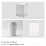 Antibacterial Gift Sets with Cup and Notepad - Image 4