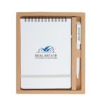 Antibacterial Gift Sets with Notepad and Pen - Image 5