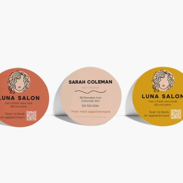 Circle Business Cards