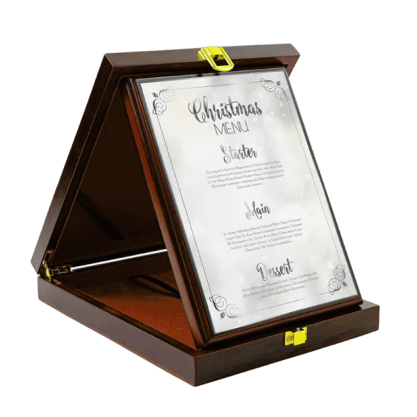 Wooden Vertical Plaque