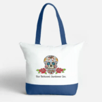 Personalised Zipper Cotton Tote Bag | Corporate Gifts & Giveaways - Image 3