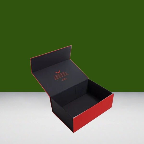 Flap Open Magnetic Box