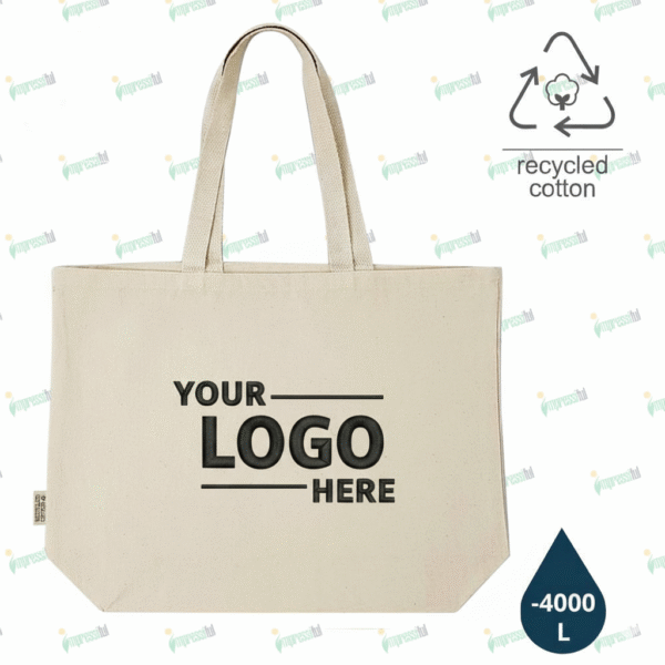 Recycled Cotton Tote Bag