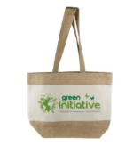 Jute and Cotton Beach Bag - Image 3