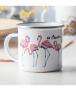 Metal Enamel Mug – Vintage Durable Outdoor Drinkware | Impressiful - Image 5