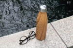 Wood Print Stainless Steel Bottle - Image 5