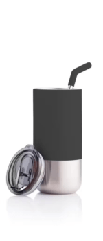 Insulated Tumbler with Reusable Straw - Image 4