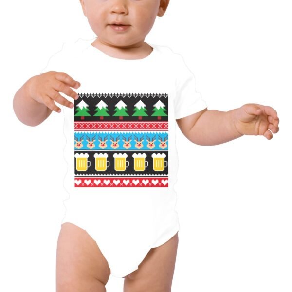 Baby Powder Organic Short Sleeve One Piece (Model T28)