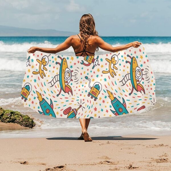 Beach Towel Suede 31.5"x 71"