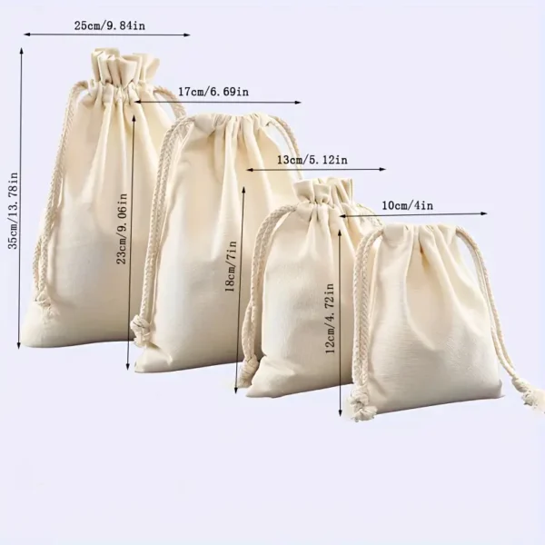 Eco-Friendly Muslin Bags