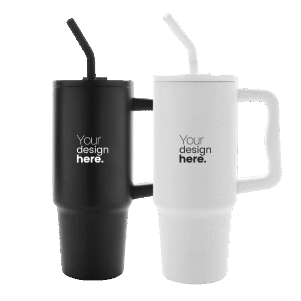 BERN Recycled Tumbler with Straw