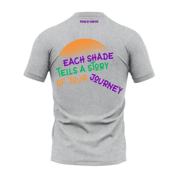 Bound By Purpose Grey Round Neck T-Shirt