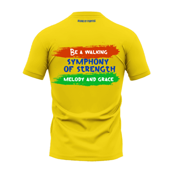 "Walking Symphony" Inspirational Quote Grey T-Shirt for Men & Women*