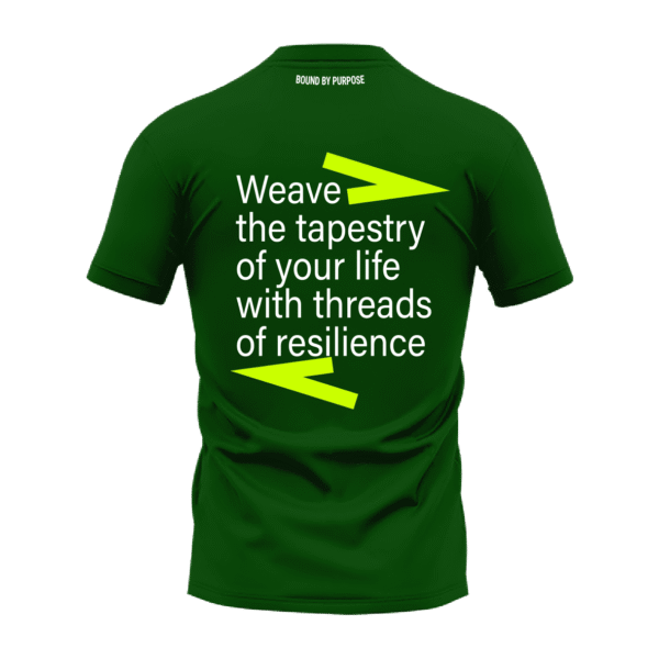 Weave the Tapestry of Your Life Green T-Shirt