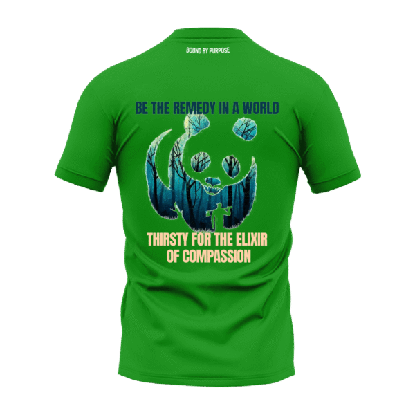 Be The Remedy Green Round Neck T-Shirt