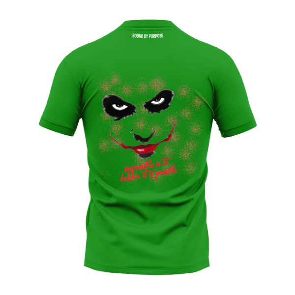 “Impossible is to Believe that it is Possible” Green Round Neck T-Shirt