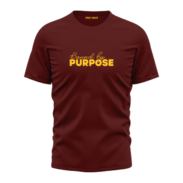 Brown "Bring Dreams to Life" Inspirational Round Neck T-Shirt