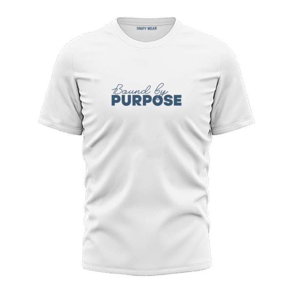 "Believe in Your Abilities" White Round Neck T-shirt