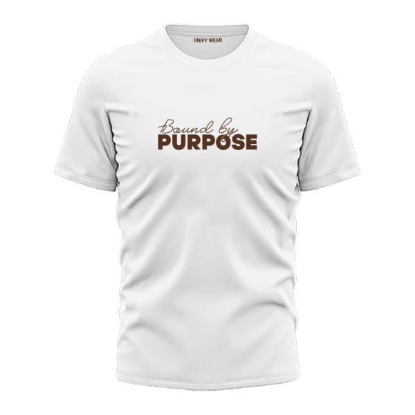 White "Believe in the Power Within You" Motivational T-Shirt
