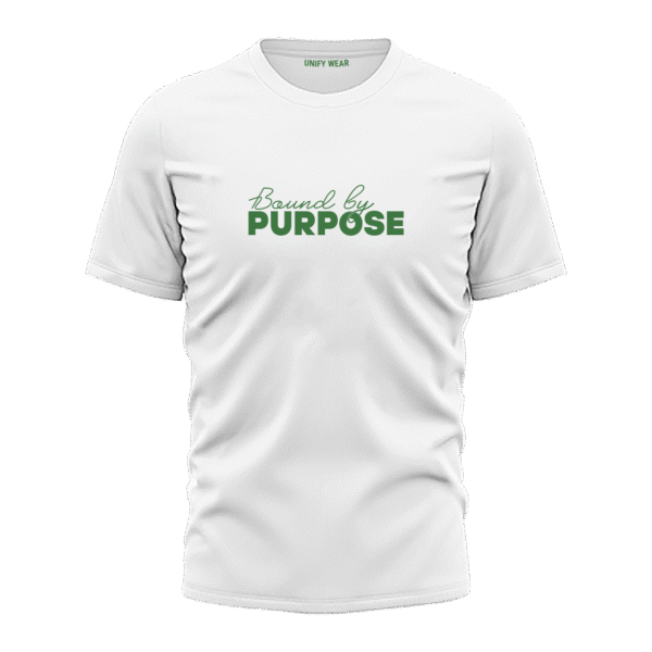 "Celebrate Victories" White Round Neck T-Shirt