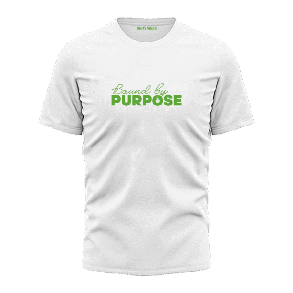 White "LIVE LIFE TO THE FULL EST" Graphic T-Shirt