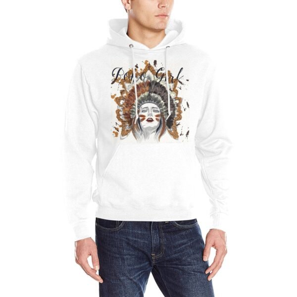 Gildan -Men's Dry Blend Hooded Sweatshirt - 12500 (Model H03)