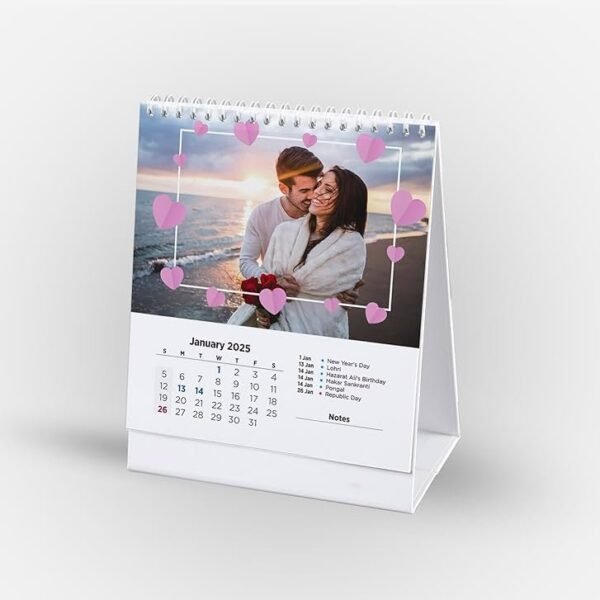 Year-Round Sleek Desk Calendar