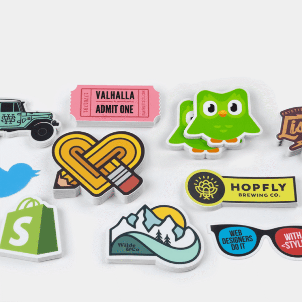 Vibrant Die-Cut Stickers