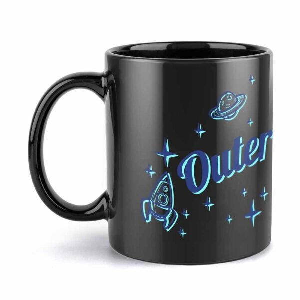 Unique Design Black Coffee Mug