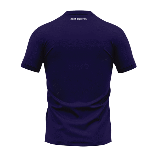 Support Each Other Navy Blue T-shirt (Round Neck)