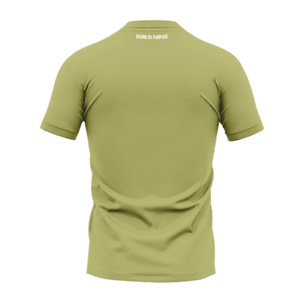 Round Neck Strength in Unity Light Green T-shirt