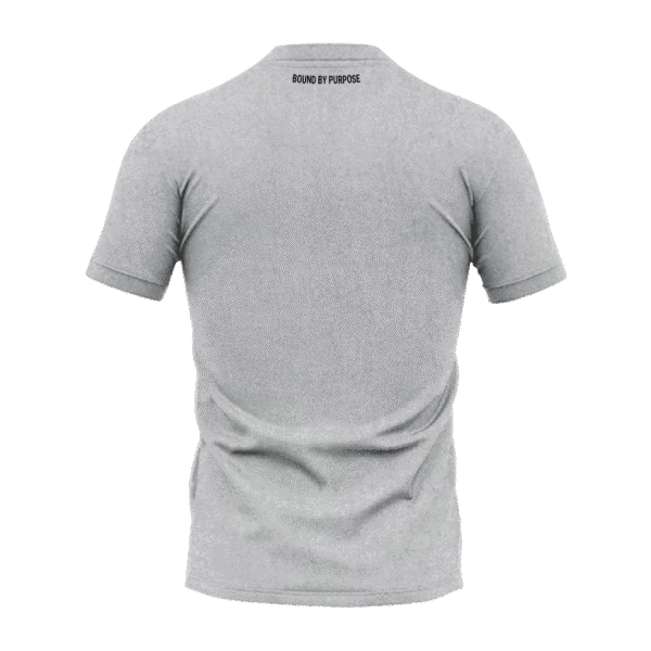 Round Neck T-shirt Empathy Always Grey