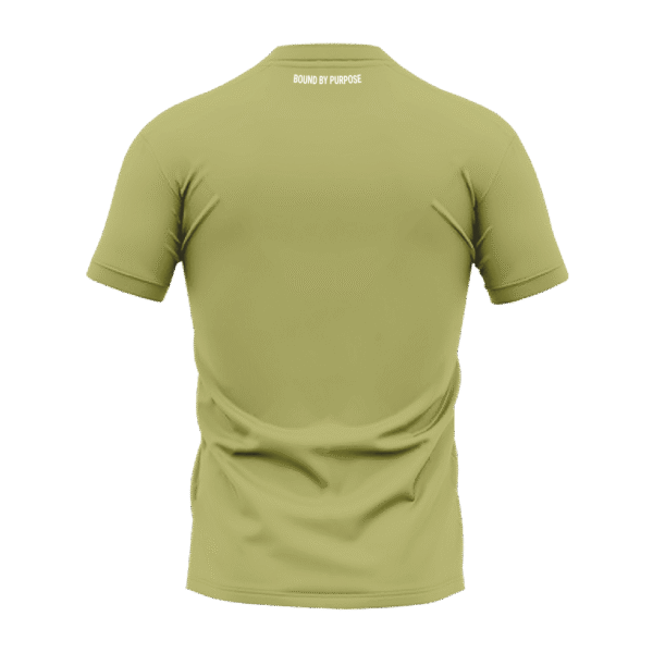 Lime Green Round Neck T-Shirt - Family Support Edition