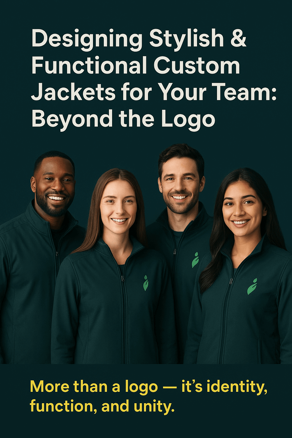 Designing Stylish & Functional Custom Jackets For Your Team: Beyond the logo.